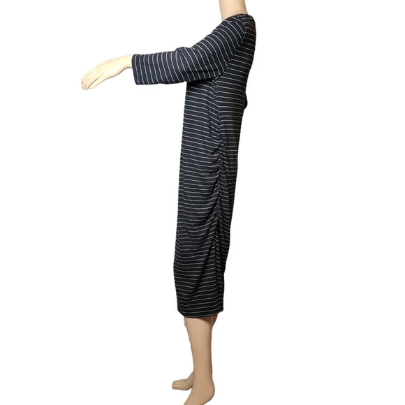 Isabel Maternity stretch ribbed dress - Picture 4 of 14